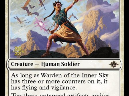 Warden of the Inner Sky [The Lost Caverns of Ixalan Prerelease Cards] Hot on Sale