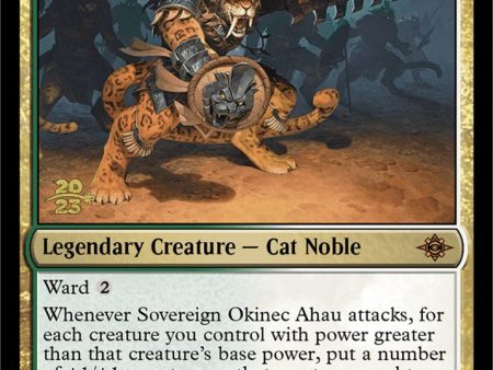 Sovereign Okinec Ahau [The Lost Caverns of Ixalan Prerelease Cards] Hot on Sale