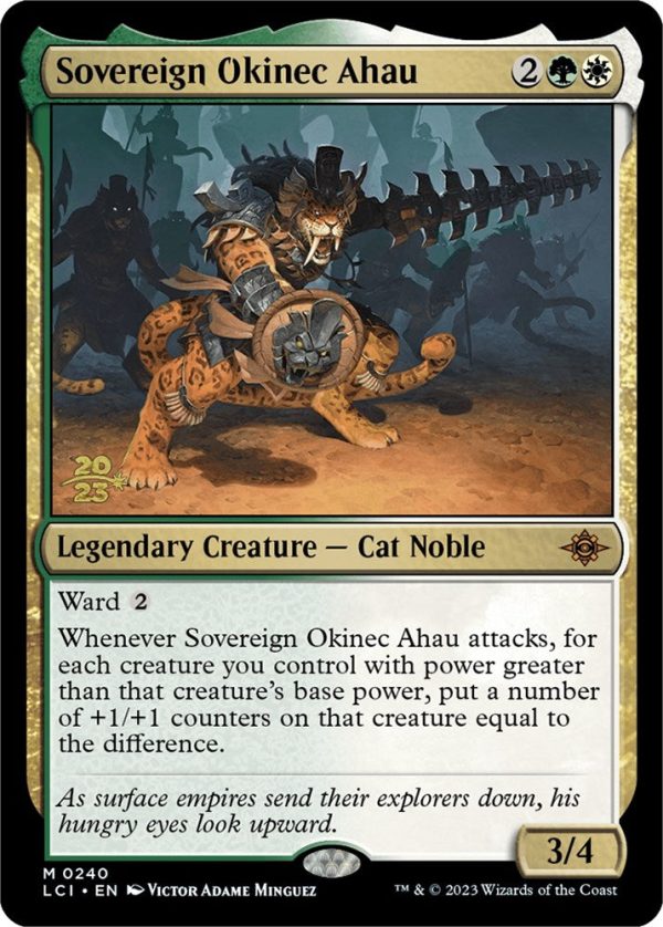 Sovereign Okinec Ahau [The Lost Caverns of Ixalan Prerelease Cards] Hot on Sale