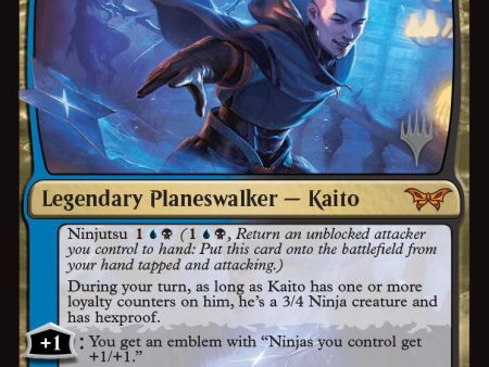 Kaito, Bane of Nightmares [Duskmourn: House of Horror Promos] Hot on Sale