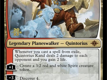 Quintorius Kand [The Lost Caverns of Ixalan Prerelease Cards] Online