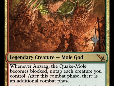 Anzrag, the Quake-Mole (Promo Pack) [Murders at Karlov Manor Promos] For Discount