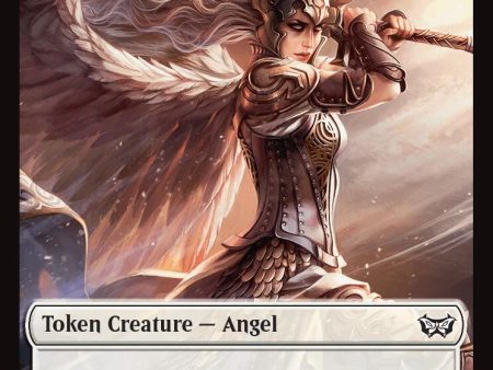 Angel    Treasure Double-Sided Token [Duskmourn: House of Horror Commander Tokens] Fashion