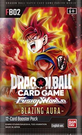 Dragon Ball Super Card game: Fusion World BOOSTER PACK –Blazing Aura- [FB02] Online Sale