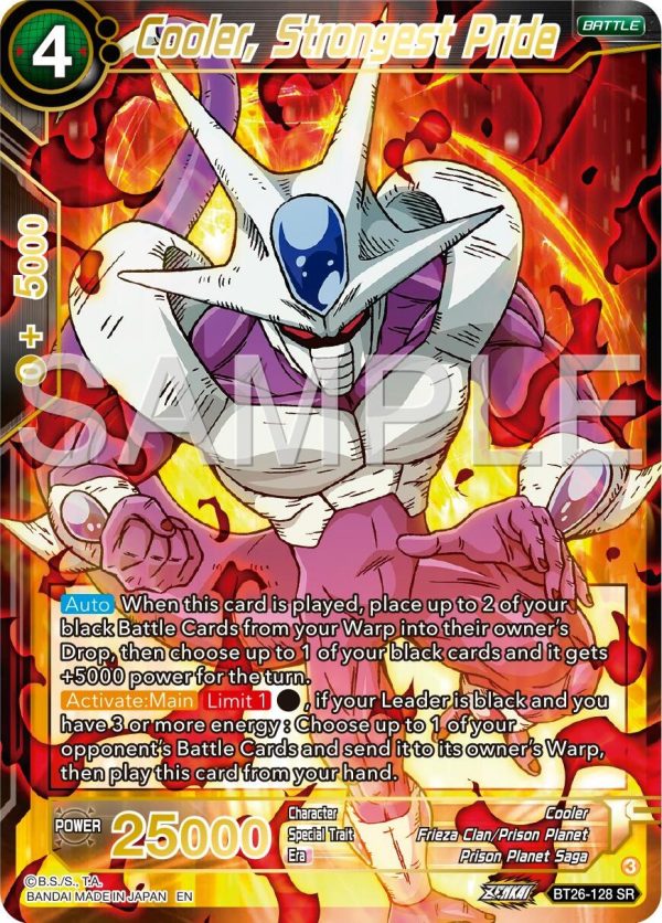 Cooler, Strongest Pride (BT26-128) [Ultimate Advent] Online Sale