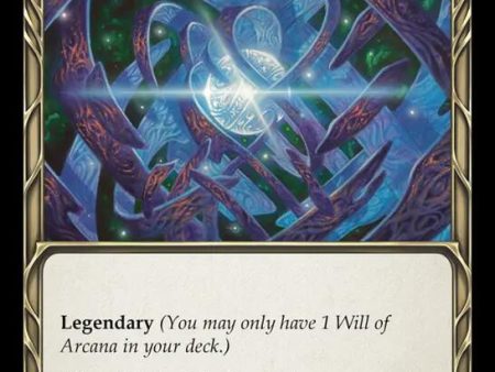 Will of Arcana [ROS000] (Rosetta)  Cold Foil For Discount