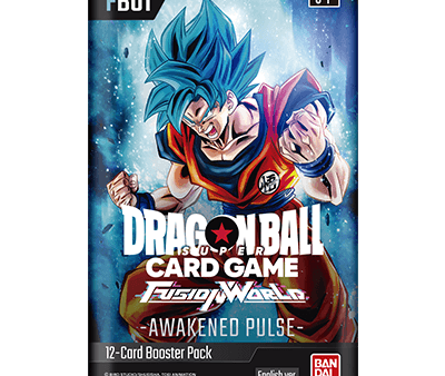 Dragon Ball Super Card game: Fusion World BOOSTER PACK –AWAKENED PULSE- [FB01] Online Sale