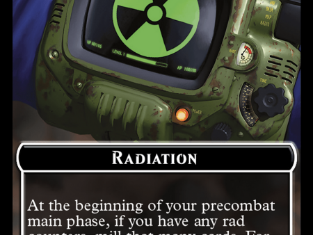 Radiation    Soldier (0004) Double-Sided Token [Fallout Tokens] Supply