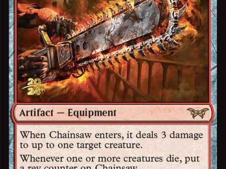 Chainsaw [Duskmourn: House of Horror Prerelease Promos] For Discount