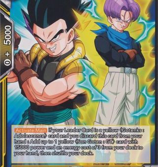 Trunks the Eager (BT10-109) [Rise of the Unison Warrior 2nd Edition] Supply