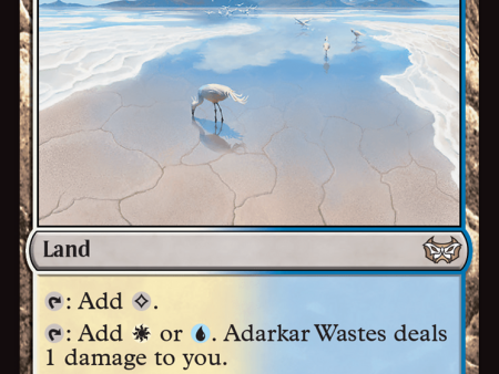 Adarkar Wastes [Duskmourn: House of Horror Commander] Discount