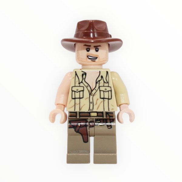 Indiana Jones (open mouth grin, tan shirt, one tan arm and one light nougat arm) Online now