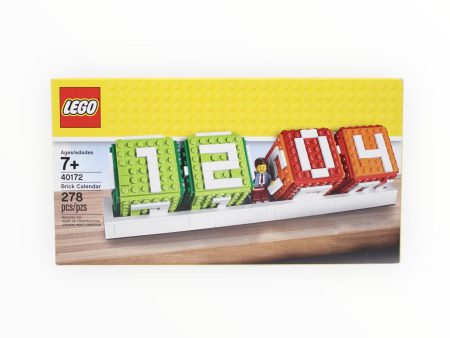 Retired Set 40172 LEGO Brick Calendar For Discount