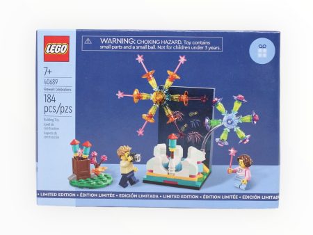 Retired Set 40689 LEGO Fireworks Celebration (damaged box) Online now