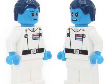 Grand Admiral Thrawn (dark azure skin, dark blue hair, 2017) For Sale