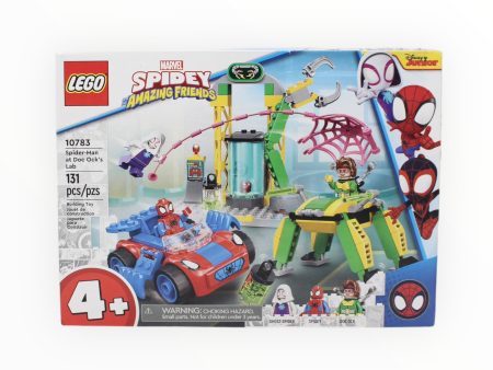 Retired Set 10783 Spidey and his Amazing Friends Spider-Man at Doc Ock’s Lab Online