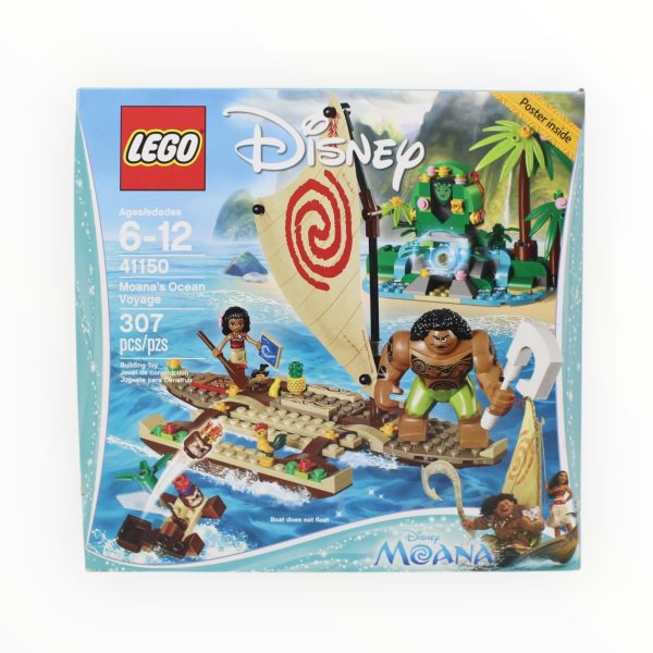 Certified Used Set 41150 Disney Moana’s Ocean Voyage (open box, sealed bags) Fashion