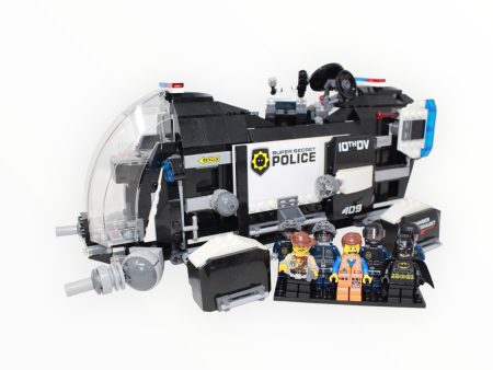 Used Set 70815 The LEGO Movie Super Secret Police Dropship Online Sale