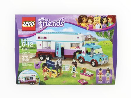 Retired Set 41125 Friends Horse Vet Trailer Supply