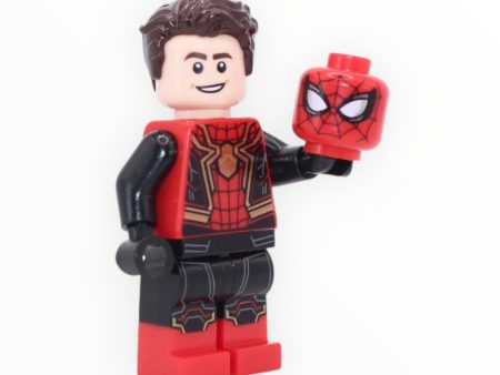 Spider-Man (No Way Home, Integrated Suit, unmasked with extra head) Cheap